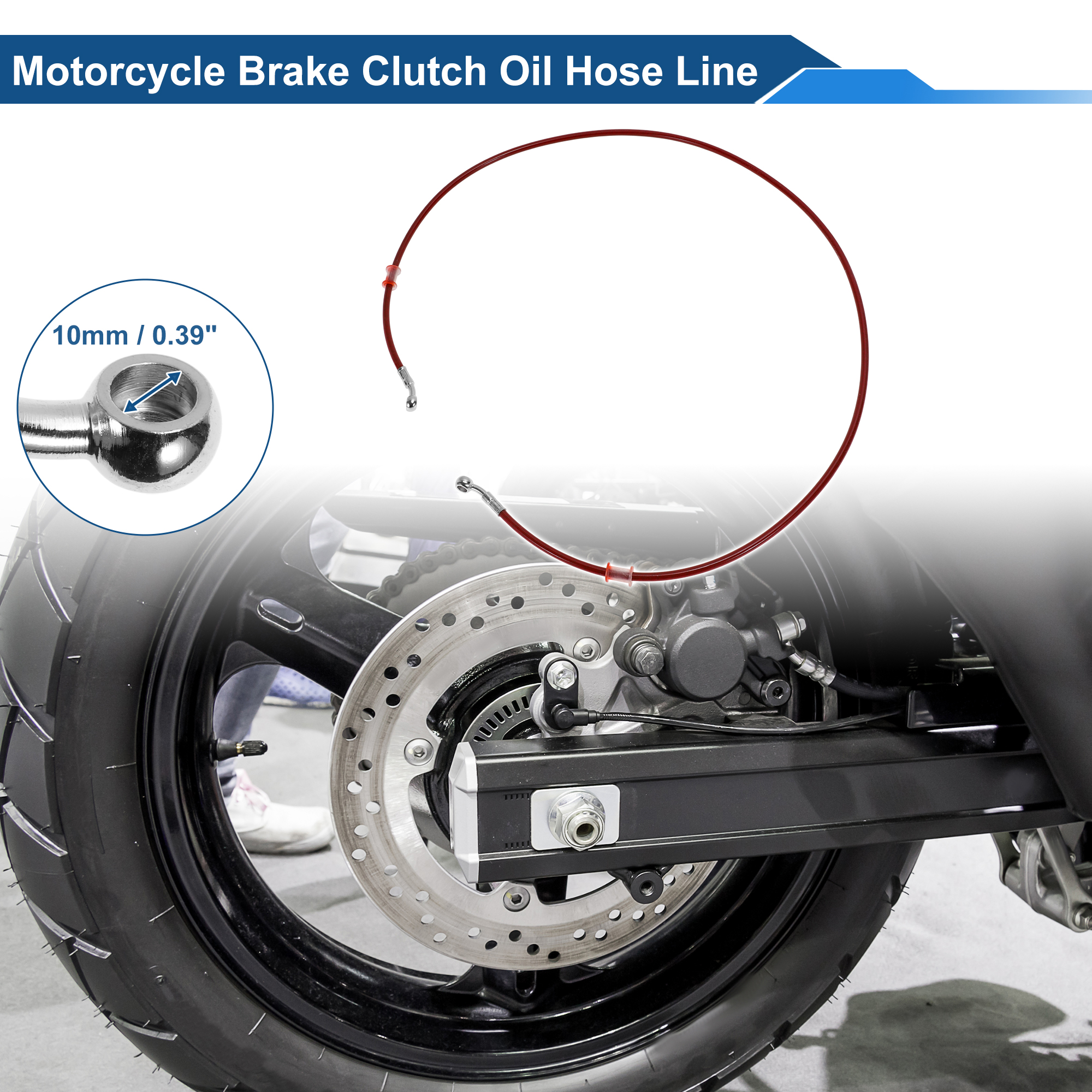 UXCELL 150cm Motorcycle Brake  – обзор и цена Braided Line
