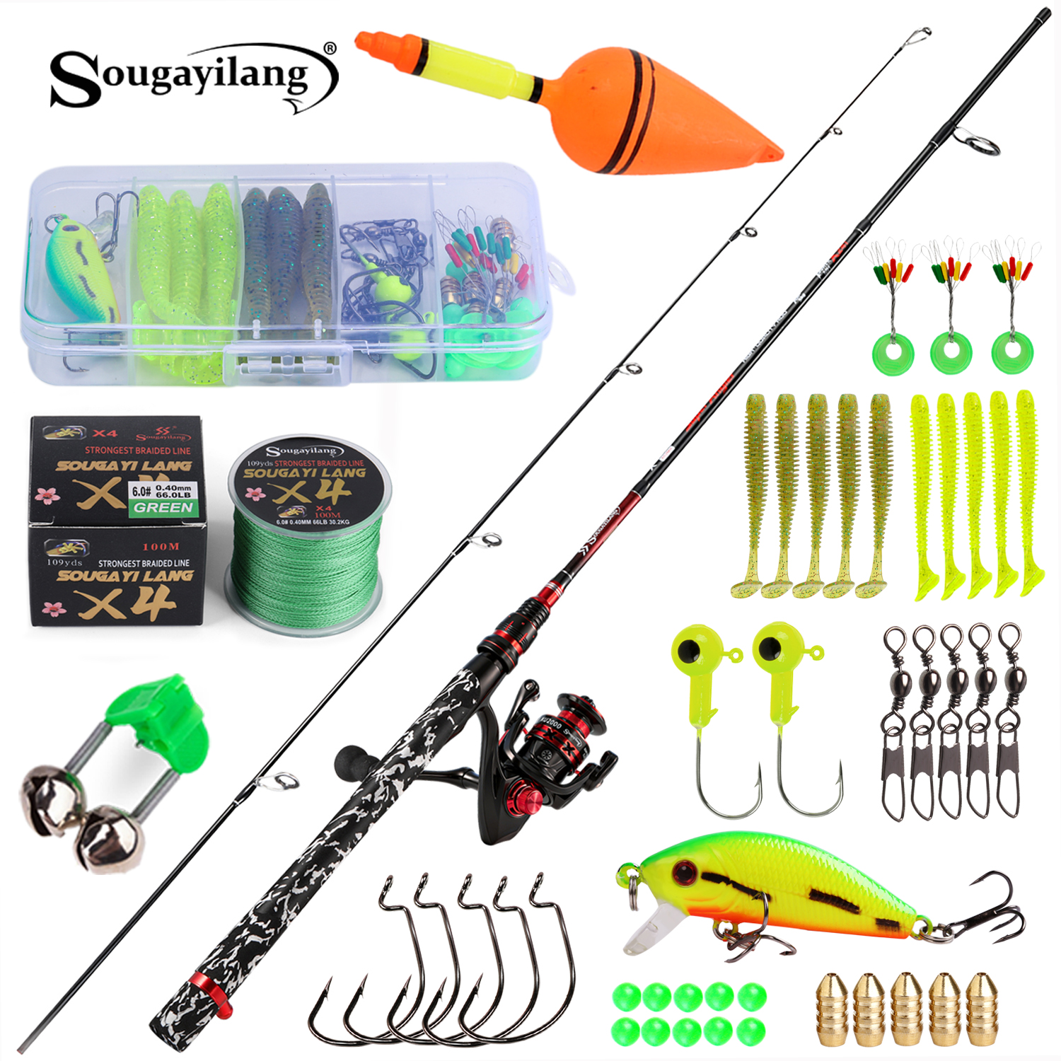 Sougayilang Spinning Fishing R – обзор и цена Freshwater Line