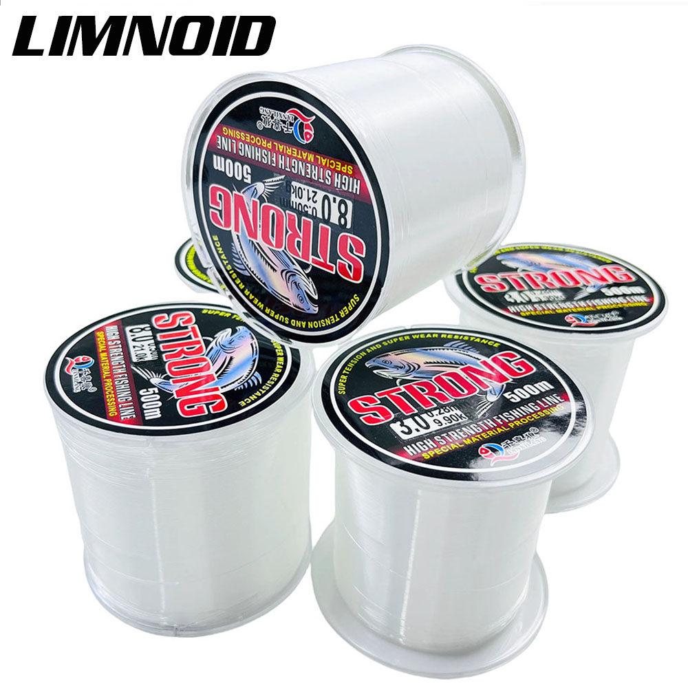 Limnoid 500m Nylon Fishing Lin – обзор и цена Fluorocarbon Line