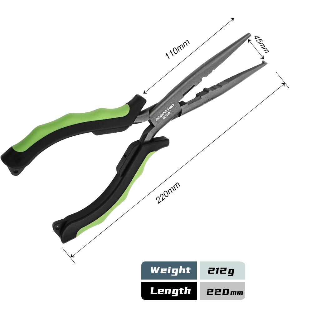 JIGGINGPRO Long Nose Fishing P – обзор и цена Freshwater Line
