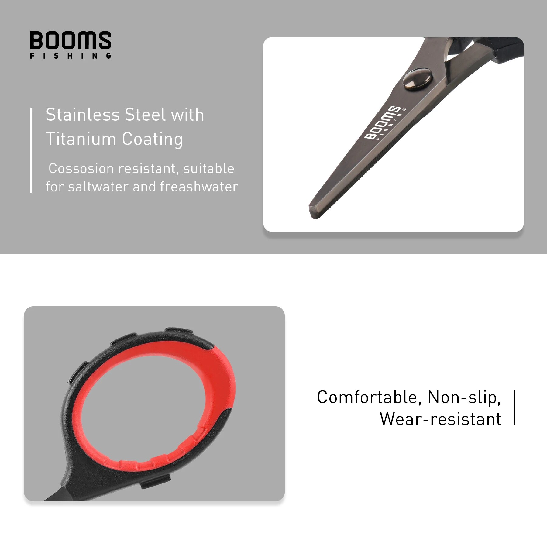 Booms Fishing S05 Braid Wire S – обзор и цена Fishing Line Cutter