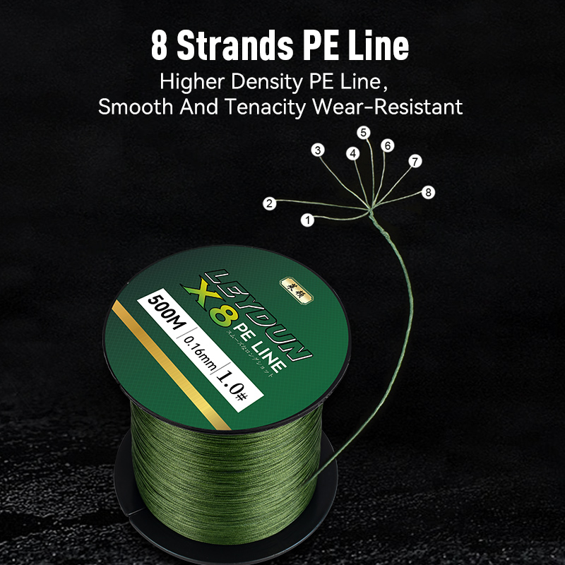 LEYDUN 500m Micro New Fishing  – обзор и цена Ice Fishing Line