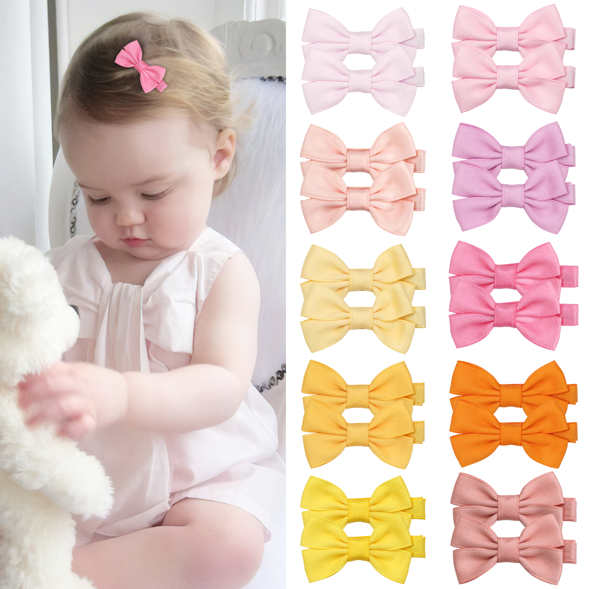 12/20 Pcs 2Inch Baby Hair Bows – обзор и цена Tippet Line