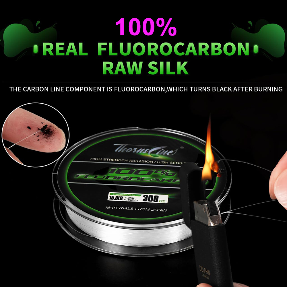 ThornsLine 100% Fluorocarbon F – обзор и цена Copolymer Line
