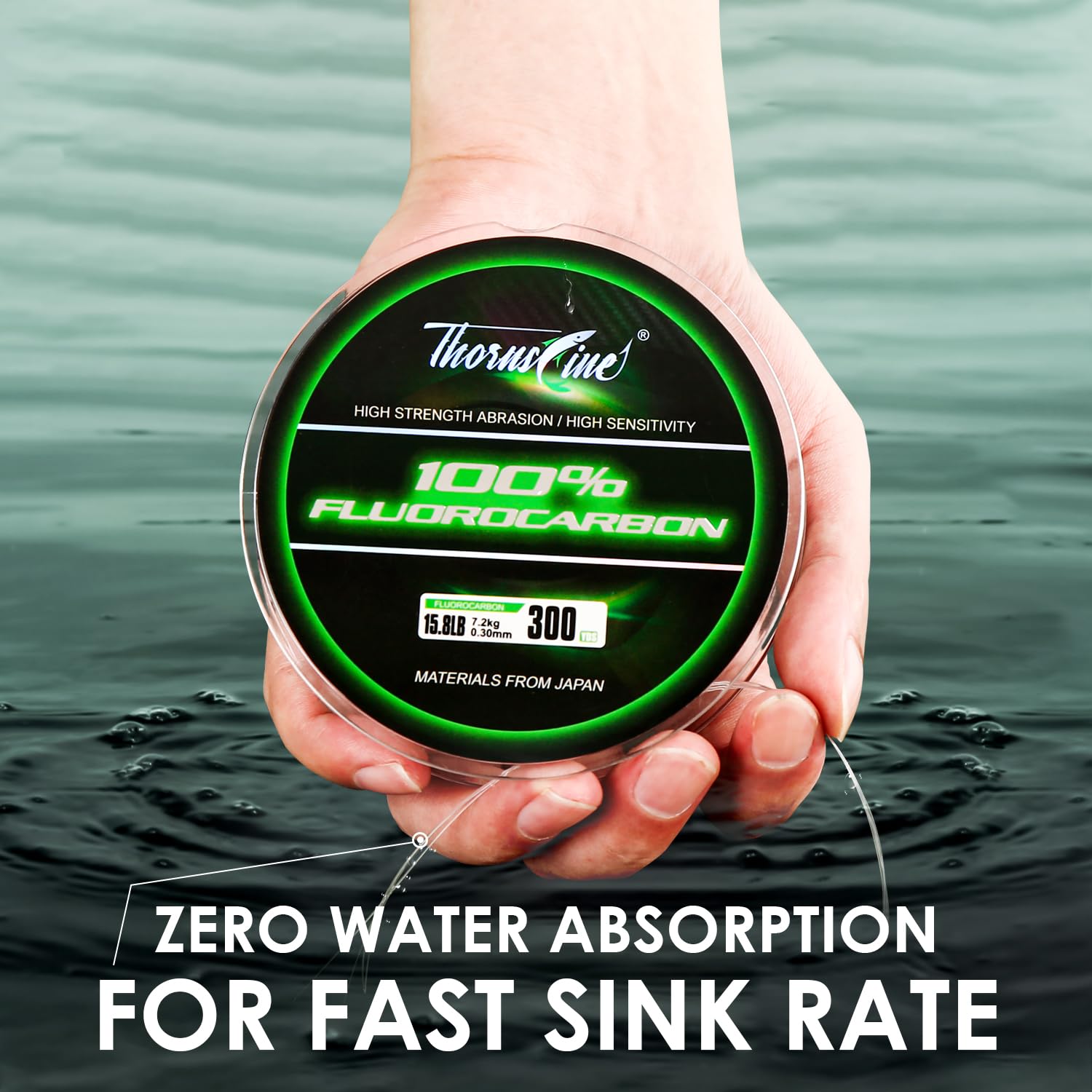 ThornsLine 100% Fluorocarbon F – обзор и цена Copolymer Line
