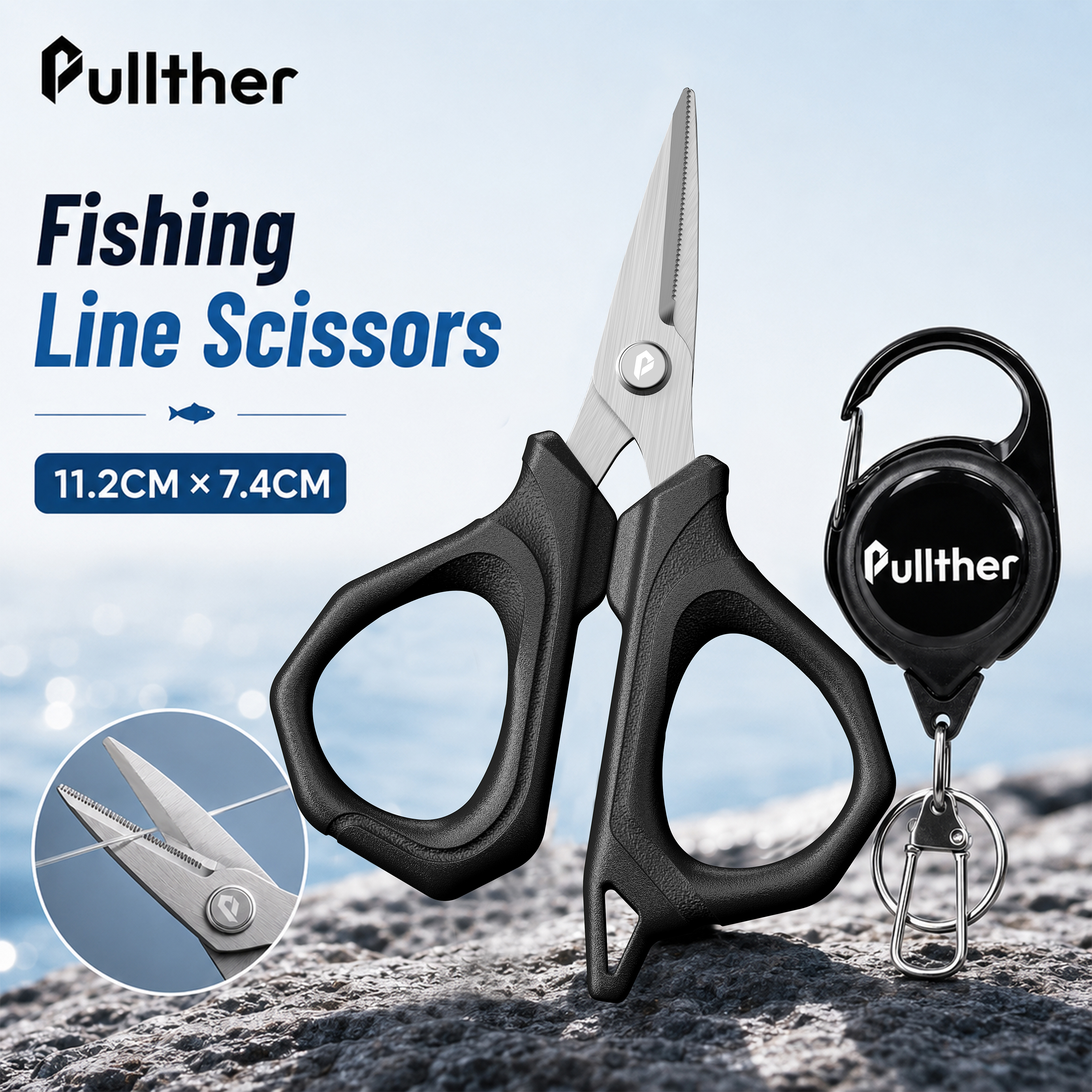 Fishing Scissors Stainless Ste – обзор и цена Fishing Line Cutter