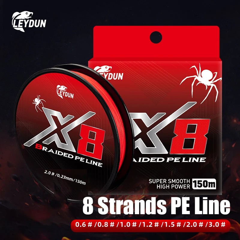 LEYDUN Not-Fading Red Fishing  – обзор и цена Ice Fishing Line