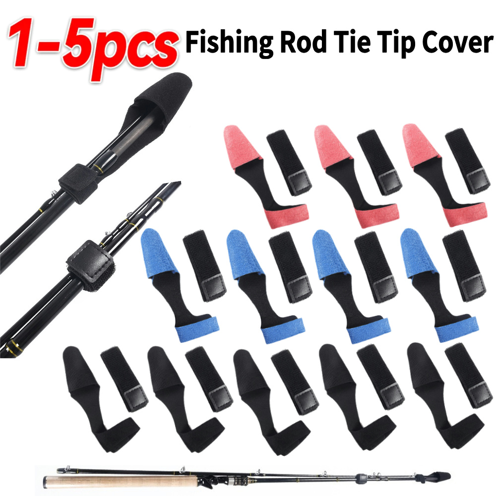 1-5PCS Fishing Rod Tie Tip Cov – обзор и цена Fishing Line Box