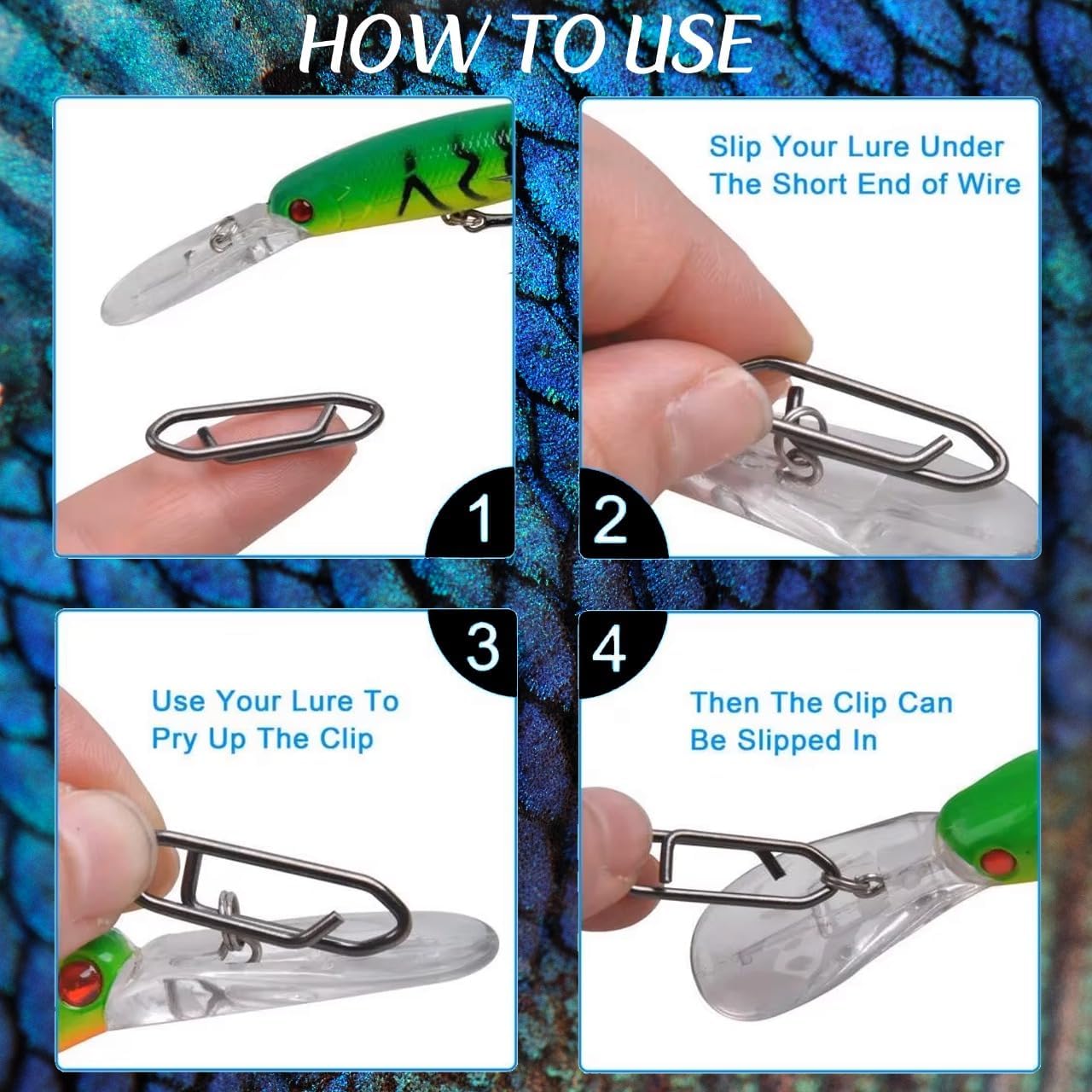 9KM Fishing Snap Kit 110pcs Po – обзор и цена Freshwater Line