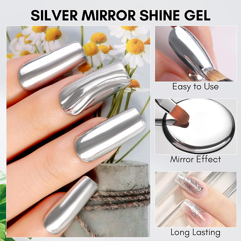 Metallic Painting Gel Chrome G – обзор и цена Copolymer Line