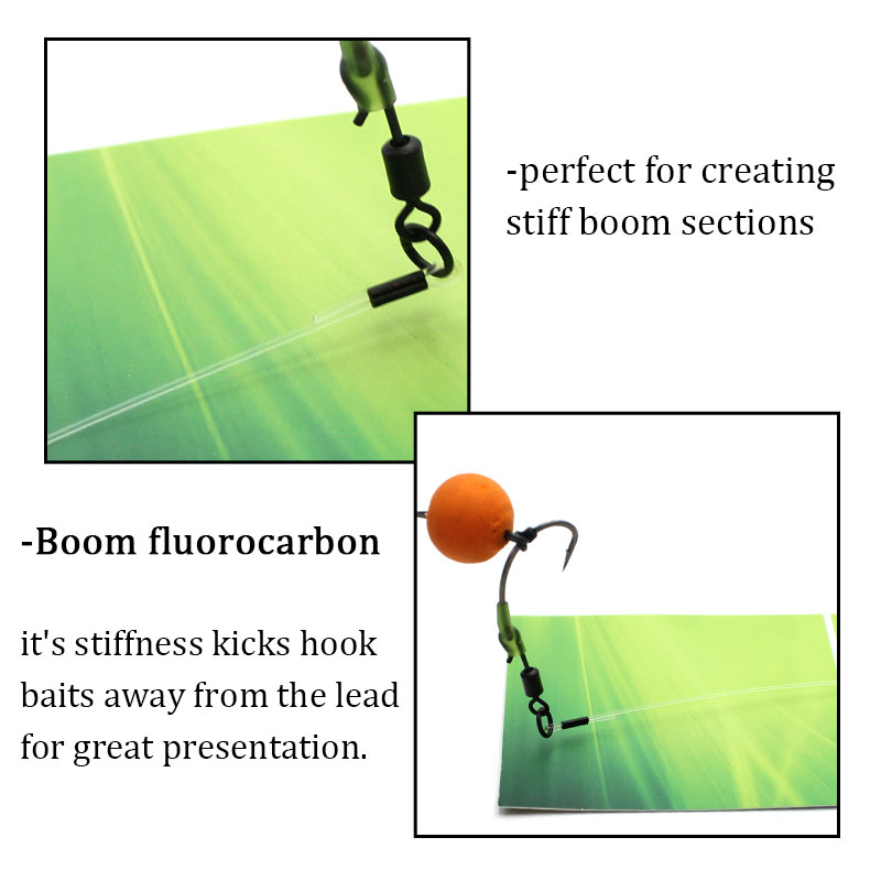 Carp Fishing Hooklink Boom Flu – обзор и цена Fluorocarbon Line
