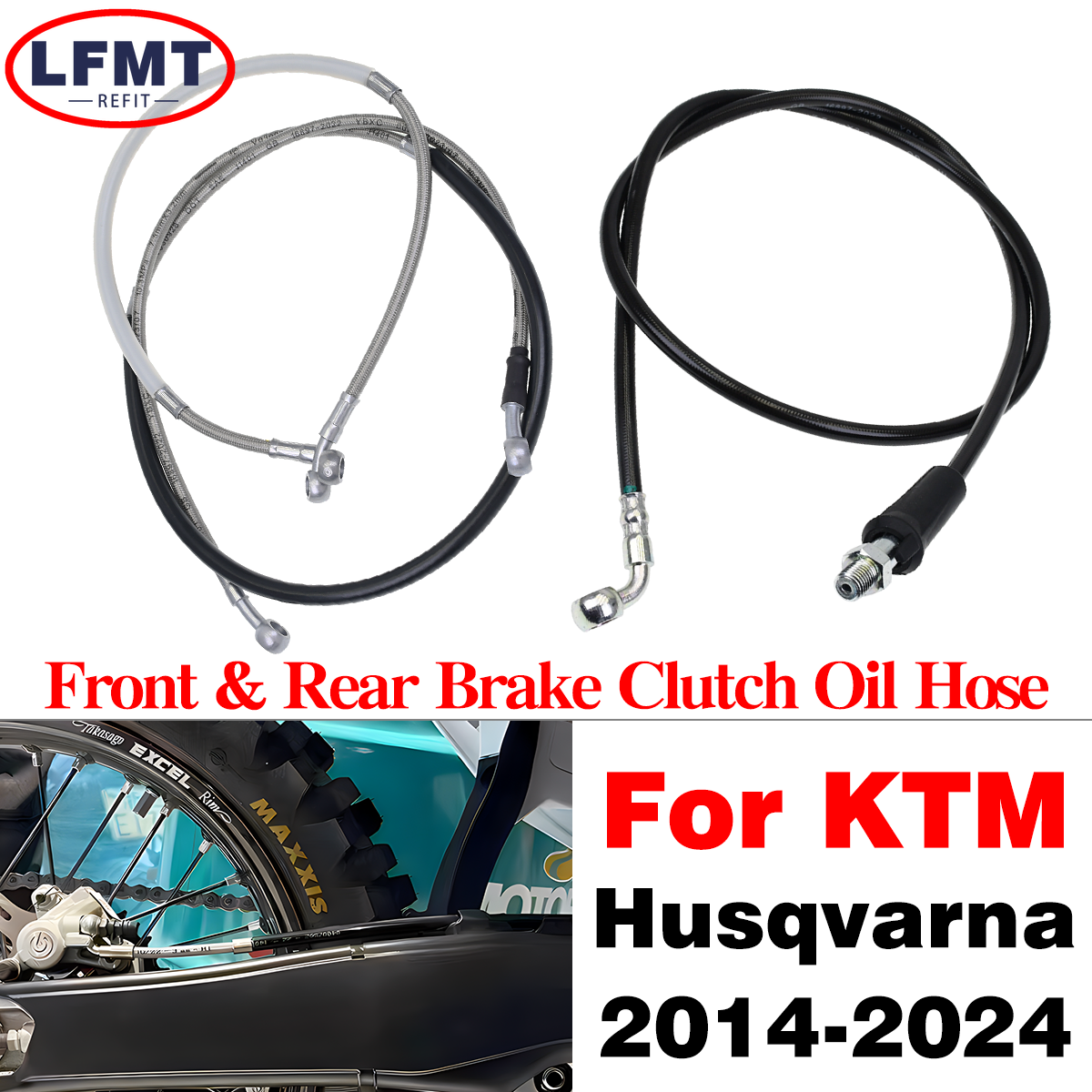 Motorcycle 10mm Front & Rear B – обзор и цена Braided Line