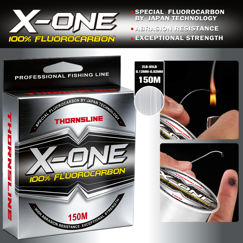 Thornsline 100% Fluorocarbon F – обзор и цена Fluorocarbon Line