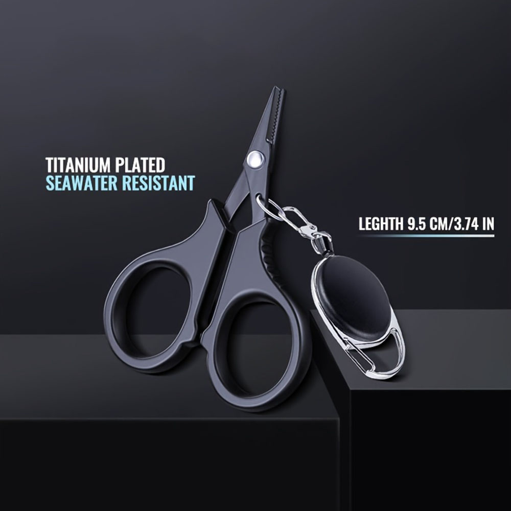 1set Titanium Coating Stainles – обзор и цена Fishing Line Cutter