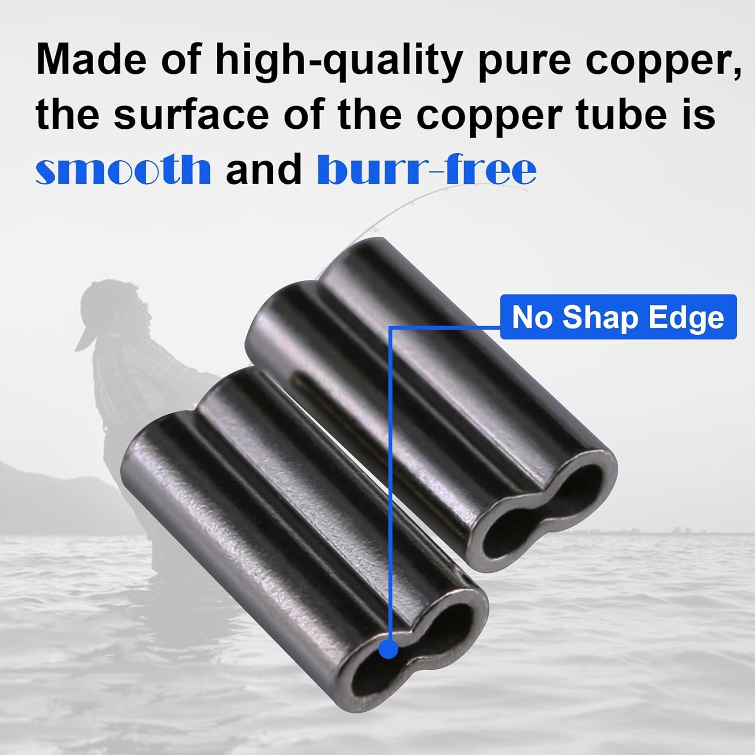 Copper Double Barrel Crimp Sle – обзор и цена Leader Line