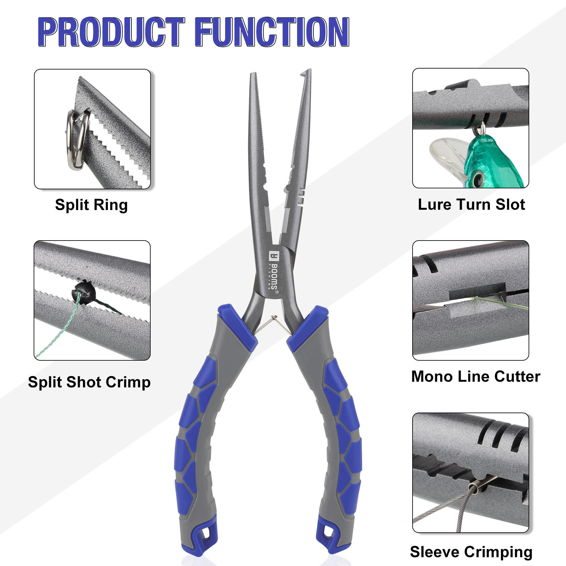 Booms Fishing 23cm Pliers and  – обзор и цена Fishing Line Cutter