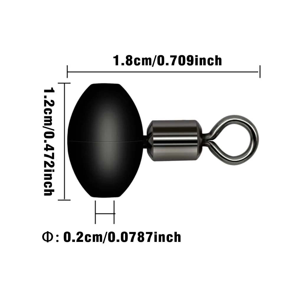 MNFT 10Pcs Pulley Swivel Rig B – обзор и цена Saltwater Line