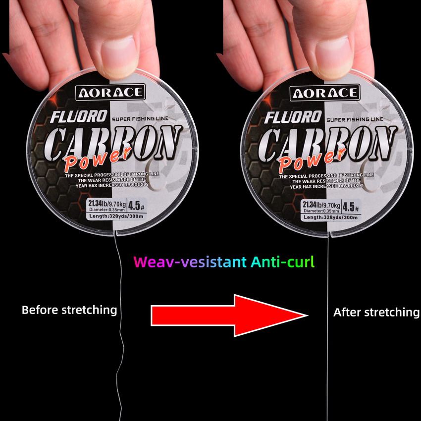 Aorace 300M Fluorocarbon Fishi – обзор и цена Ice Fishing Line