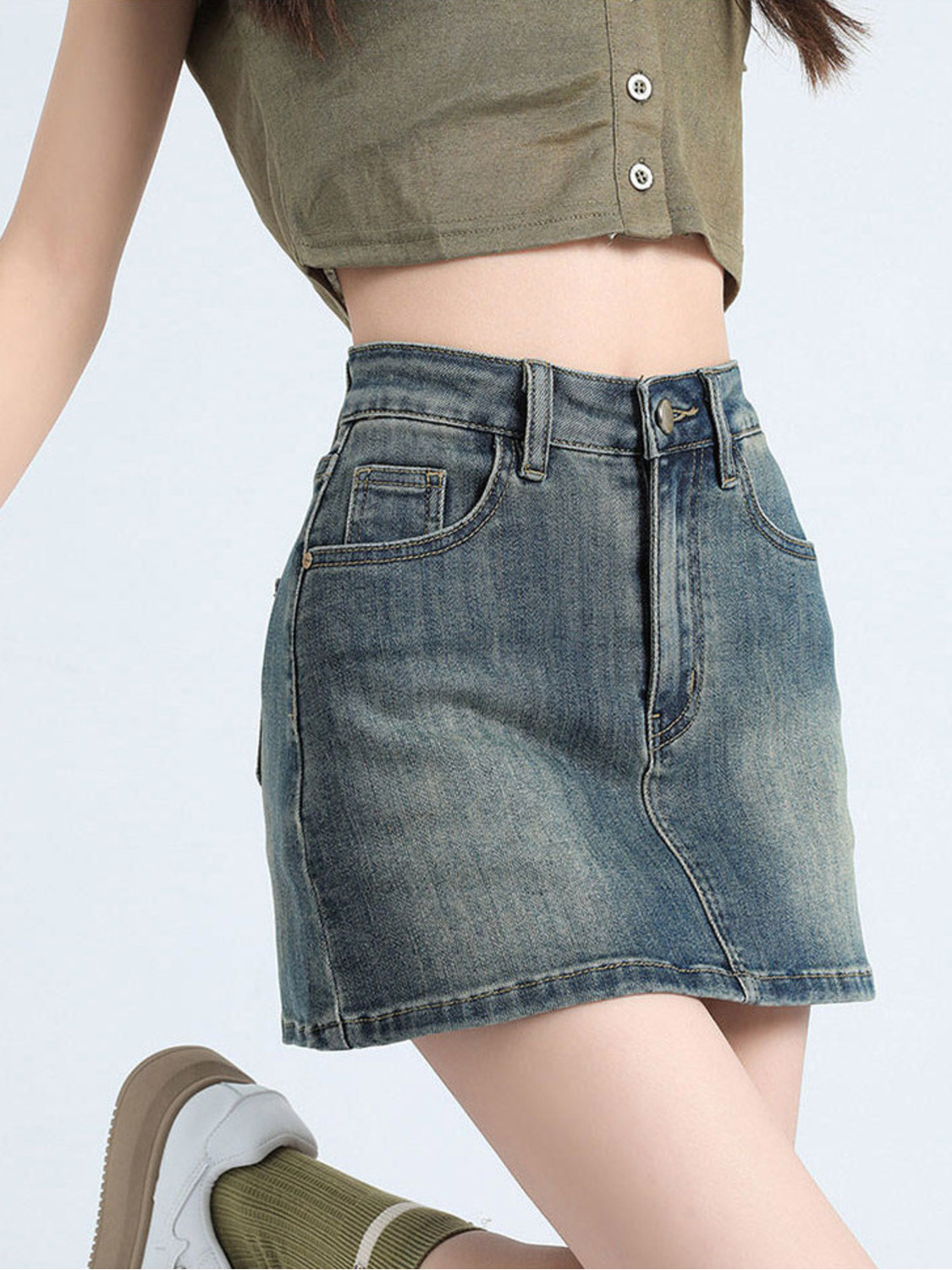 Women's Vintage Washed Denim S – обзор и цена Fly Line
