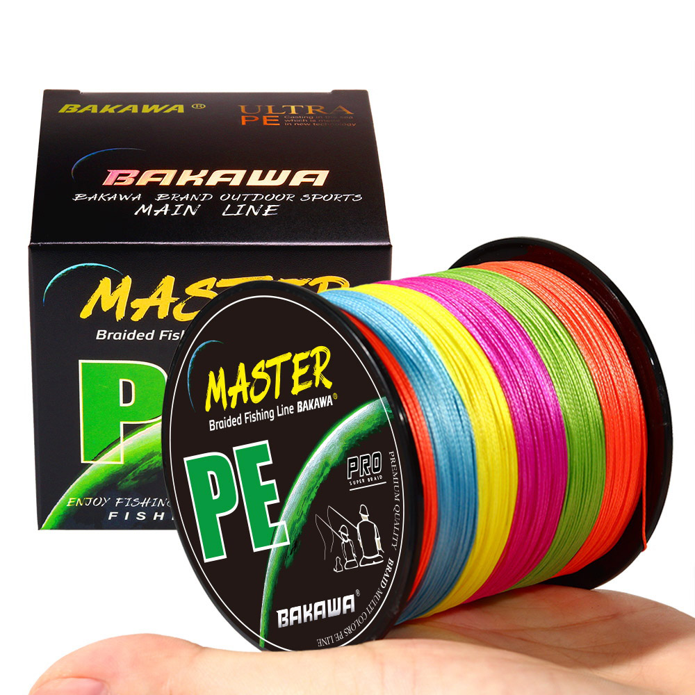 BAKAWA 4 Strands Braided PE Fi – обзор и цена Copolymer Line